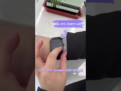 LW82pro Nadgarstek Smartwatch Bluetooth z funkcją połączeń IP68 Wodoodporny