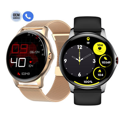 IP67 Waterproof Round Shape Smart Watch Multiscene For Women
