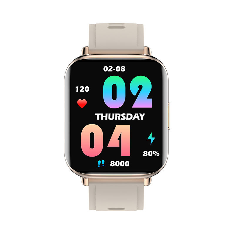 LTPS 3D Curved Waterproof Female Smartwatch Metal Alloy Practical