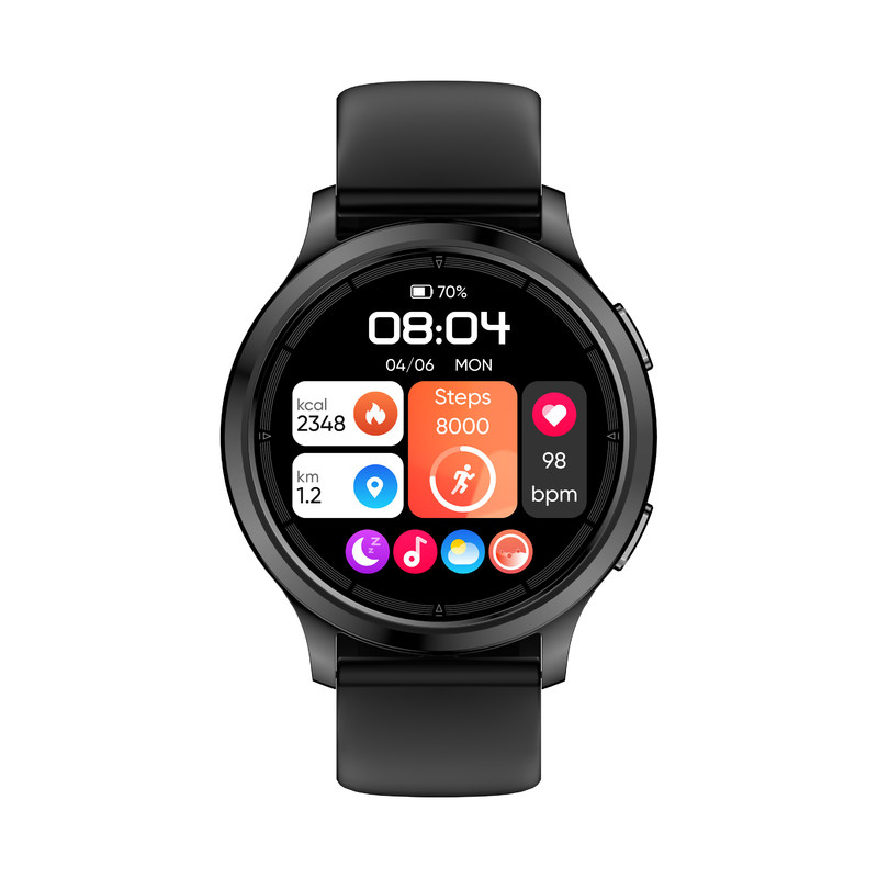 Wearable 360x360 Round Shape Smart Watch 1.39'' With Stress Monitor