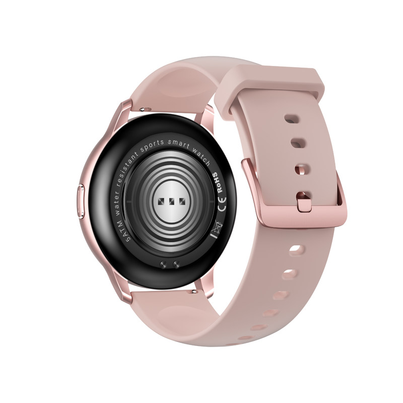 3ATM Round SDK Unisex Smart Watch Touch Screen With IPS Display