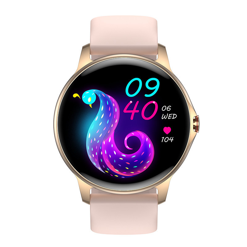 IP67 Waterproof Round Shape Smart Watch Multiscene For Women