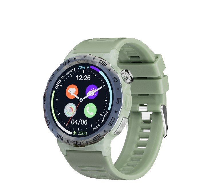 1.43 AMOLED GPS Built-in Smart Watch Sports Traker BT Calls Health Wearables