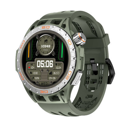 48,5 X 58,5 mm Sportowy inteligentny zegarek Bluetooth Monitor stresu z funkcją wywoływania kontaktów