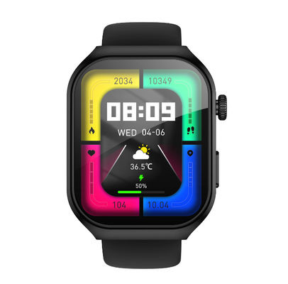 Linwear Fashion Inteligentny zegarek z wyświetlaczem AMOLED i sterowaniem muzyką / śledzeniem aktywności